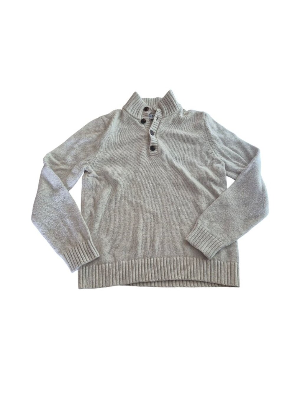Goodfellow & Co Beige Pullover Sweater Mens M eclectic grandpa cabincore